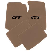 LLOYD Mustang Floor Mats w/ GT Logo Parchment/Black (99-04) 012173-4391-441