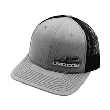 LMR Bronco Silhouette Hat  - Gray & Black (92-96)