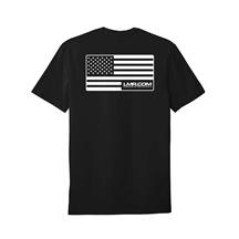 LMR USA T-Shirt  - Black