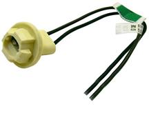 Mustang License Light & Side Marker Bulb Socket  w/ Wiring Pigtail (79-04) D0DZ-15434