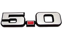 Mustang OEM 5.0 Fender Emblem  - Chrome  (79-93) D9ZZ16228A