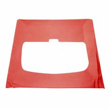 TMI Mustang Cloth Headliner w/ ABS Board Scarlet Red (87-92) Hatchback w/ Sunroof 20-75004-1872