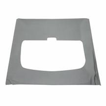 TMI Mustang Cloth Headliner w/ ABS Board Charcoal Gray / SVO Gray (84-86) Hatchback w/ Sunroof 20-75004-1769