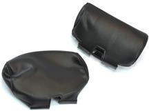 TMI Mustang Large Headrest Cover Pair  - Dark Charcoal (99-04) 43-7601-6042