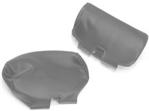 TMI Mustang Large Headrest Cover Pair  - Medium Graphite (99-04) 43-7601-6890