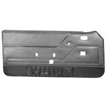 TMI Mustang Deluxe Door Panels for Hardtop w/ Power Windows Charcoal Gray (84-86) 10-73105-955-5P-857