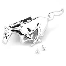 Daniel Carpenter Emblem Kit For 1999-2004 Ford Mustang GT - Front Grille Running Horse, Fender & Trunk Emblems
