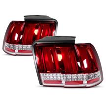 Mustang Sequential S550 Style Tail Lights  - Red (99-04)