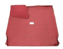 TMI Mustang Sunvisor And Headliner Kit Canyon Red Cloth (85-86) Coupe