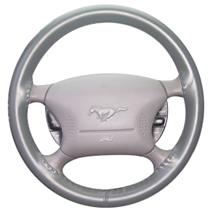 Wheelskin Mustang Steering Wheel Cover Light Gray (94-04) WS10214AXX