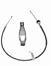 Ford Performance Mustang Clutch Cable with Clutch Fork (79-93) 5.0L M-7553-A302