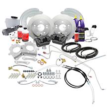 Mustang 4 Lug Rear Disc Brake Conversion Kit (87-93)