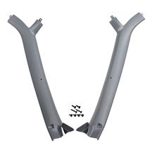 Mustang A-pillar Trim Panel Kit  - Gray (79-86) Hatchback/Coupe