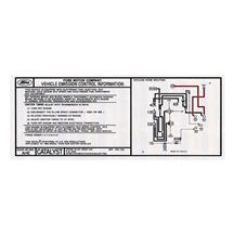 Mustang Automatic Emission Decal (1986) 5.0