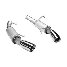 Mustang Axle Back Exhaust Kit - Polished Tips (05-10) GT/GT500