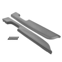 Mustang Door Armrest Pad Kit - Manual Windows  - Dark Gray (87-93)