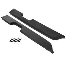 Mustang Door Armrest Pad Kit - Power Windows  - Black (87-93)
