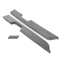 Mustang Door Armrest Pad Kit - Power Windows  - Dark Gray (87-93)