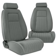 Mustang Factory Style Gray Cloth Sport Seats (79-93)