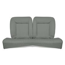 Mustang Factory Style Sport Rear Seat Upholstery  - Gray Cloth (84-93) Hatchback