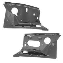 Mustang Front Fender Apron Pair w/ Factory Holes (86-93)