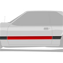 Mustang GT Door Molding - LH (87-93)