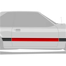 Mustang GT Door Molding - RH (87-93)