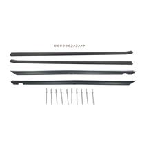 Mustang Inner & Outer Door Belt Weatherstrip Kit (87-93)