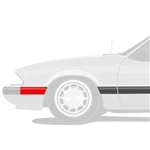 Mustang LX Front of Fender Molding - LH (87-90) E7ZZ-16069