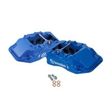 Mustang Performance Pack Front Brake Caliper Kit  - Grabber Blue (24-26)