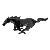 Mustang Pony Grille Emblem  - Black Chrome  (10-14) H0ZZ-8224-BC