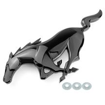 Mustang Pony Grille Emblem   - Gloss Black (15-22) GR3Z8A224AA