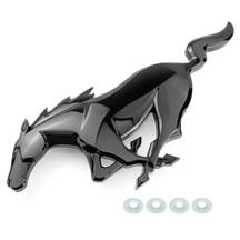 Mustang Pony Grille Emblem   - Gloss Black (15-23) GR3Z8A224AA