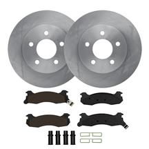 Mustang Rear Brake Rotor & Pad Kit - 11.375" (84-91) SVO/Saleen