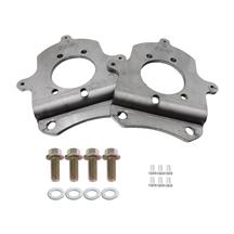 Mustang Rear Disc Brake Caliper Adapter Brackets - Thunderbird Turbo/93 Cobra Calipers (79-93)