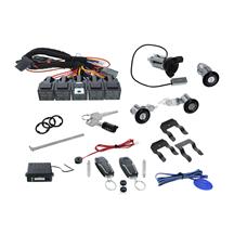 Mustang Single Key Lock & Keyless Entry Conversion Kit - Black (85-93)