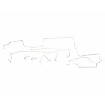 Mustang Stainless Steel Brake Line Kit (1993) Cobra