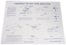Mustang Convertible Dust Cover Instructions (85-91)
