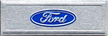 Mustang Ford Oval Scuff Plate Decal (79-93) D9ZZ-16228-RK