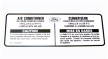 Mustang A/C Charge Decal (90-93)