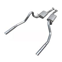 Pypes Mustang 2.5" Cat Back Exhaust System Stainless Steel (98-04) 4.6 SFM27V