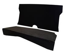 Mustang Rear Seat Delete Black (79-93) Coupe