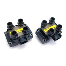 ECBoosted & MOTORCRAFT Ignition Coil + Suppressor Spark Plug For Ford F-150 4.6L V8