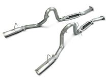SLP Mustang Loudmouth Cat Back Exhaust System  - Stainless Steel (86-93) LX M31015