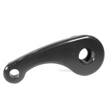 Steeda Mustang Billet Aluminum Interior Hood Latch  - Black (15-23) 555-1248-B