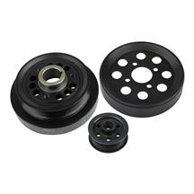 Steeda Mustang Underdrive Pulley Kit  - Black (96-01) GT 701-0001