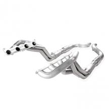 Stainless Power Mustang Long Tube Headers - 1 7/8" (15-21) Catted Extensions 5.0 SM15HCAT