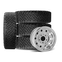 SVE Bronco Factory Style 10-Hole Wheel & 31" BFG T/A Tire Kit  - 15x7.5" - Polished (92-96)