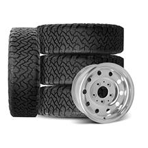 SVE Bronco Factory Style 10-Hole Wheel & 32" BFG T/A Tire Kit  - 15x7.5" - Polished (92-96)