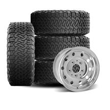 SVE Bronco Factory Style 10-Hole Wheel & 32" BFG T/A Tire Kit  - 15x7.5" - Polished (92-96)
